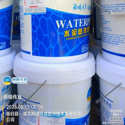 水泥基滲透結(jié)晶防水涂料